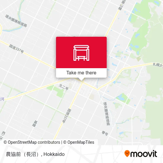 農協前（長沼） map