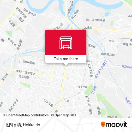 北四番橋 map