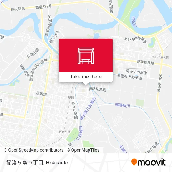 篠路５条９丁目 map