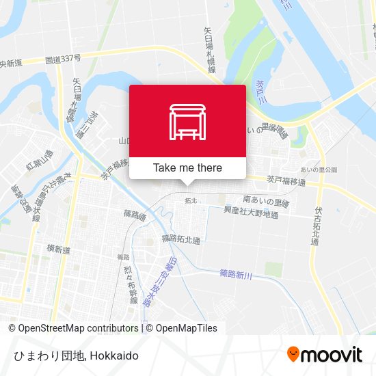 ひまわり団地 map