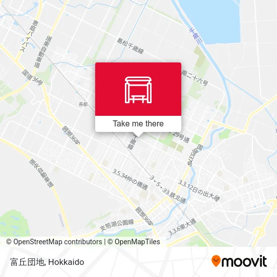 Tomioka Housing Complex map