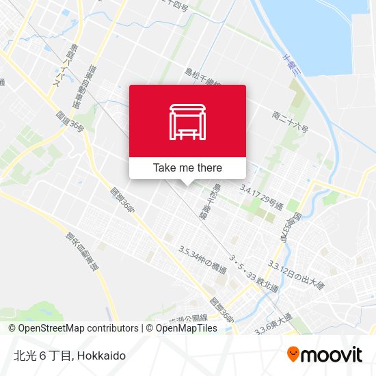 北光６丁目 map