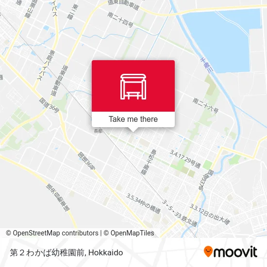 第２わかば幼稚園前 map