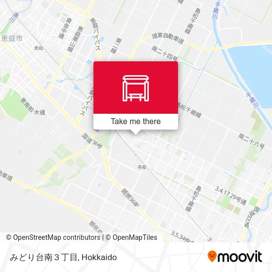 みどり台南３丁目 map