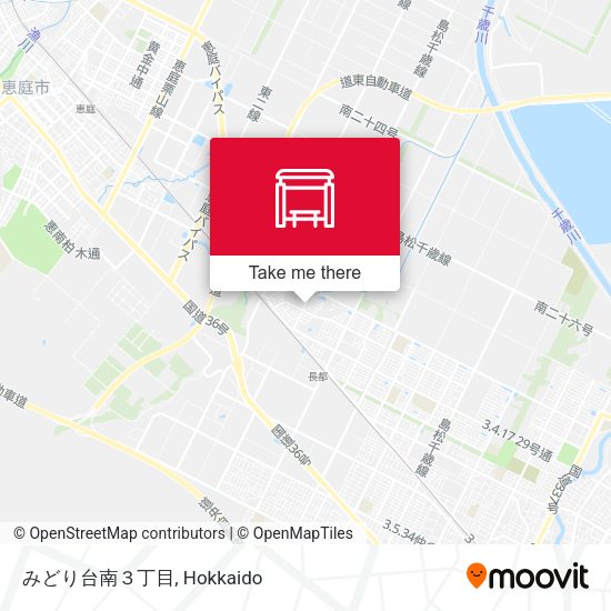 みどり台南３丁目 map