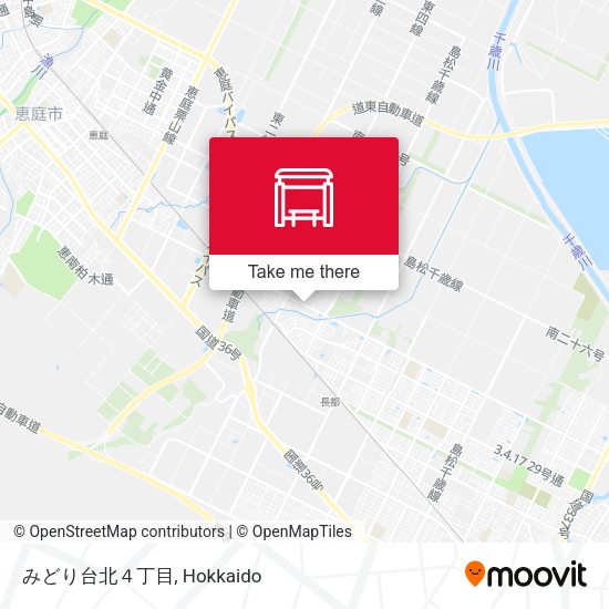 みどり台北４丁目 map