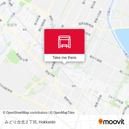 みどり台北２丁目 map