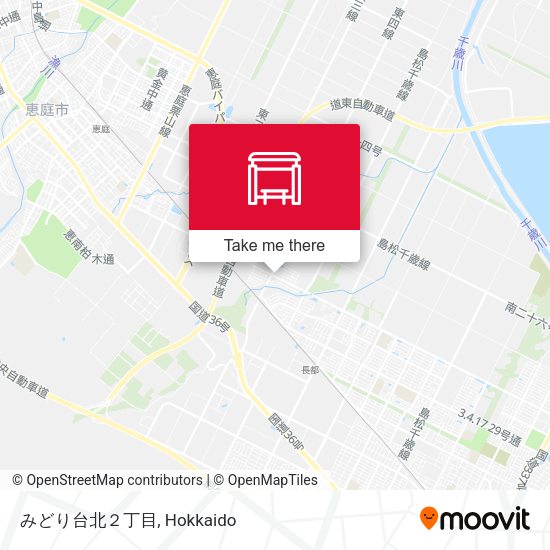 みどり台北２丁目 map