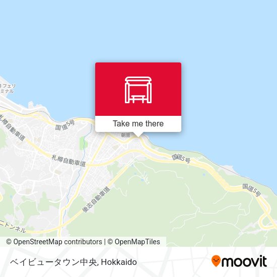 ベイビュータウン中央 map