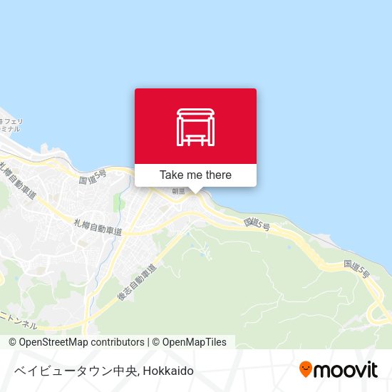 ベイビュータウン中央 map