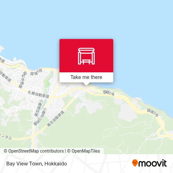 Bay View Town map
