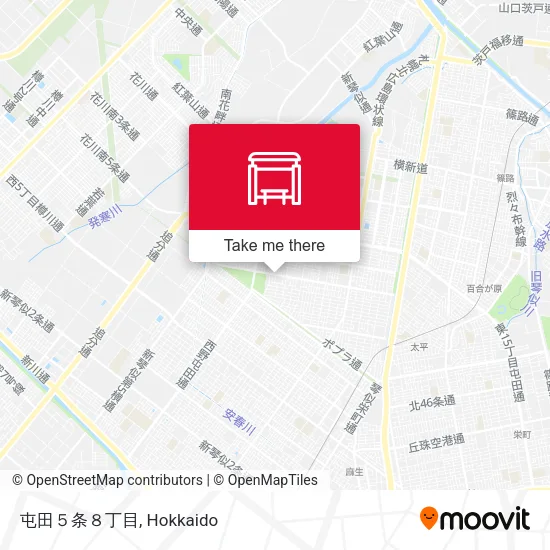 屯田５条８丁目 map