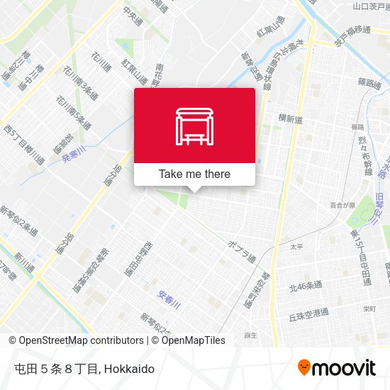 屯田５条８丁目 map