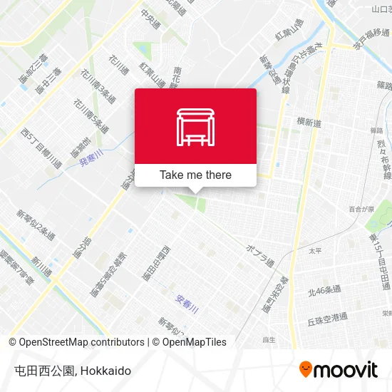 Tonden West Park map