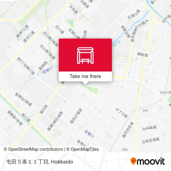 屯田５条１１丁目 map