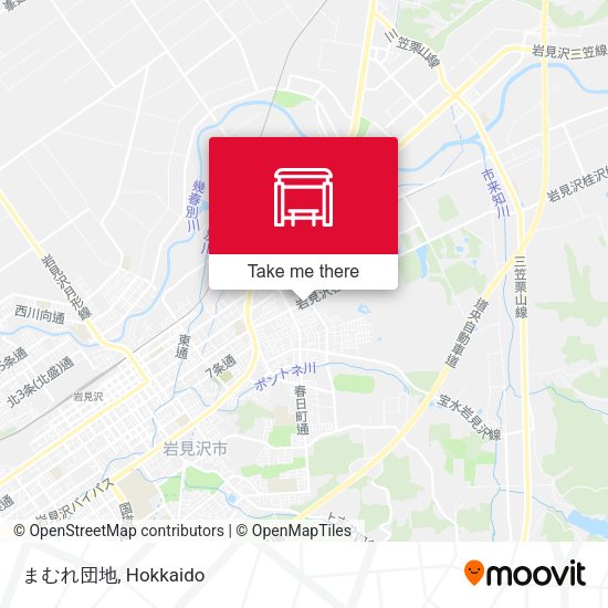 まむれ団地 map