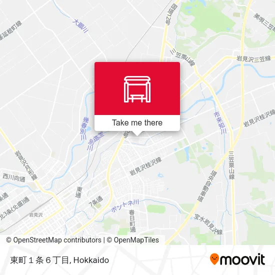 東町１条６丁目 map