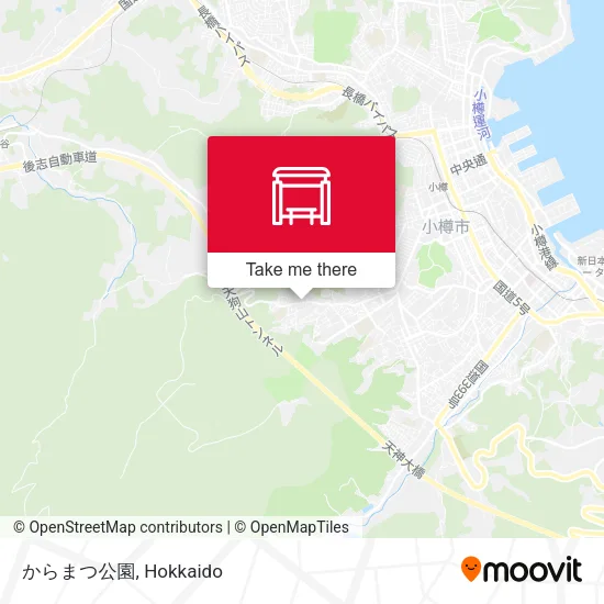 からまつ公園 map