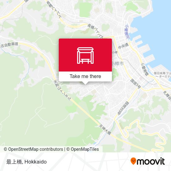 最上橋 map