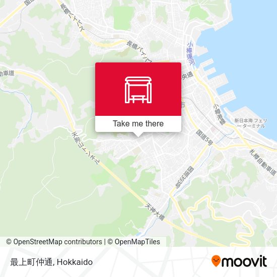最上町仲通 map