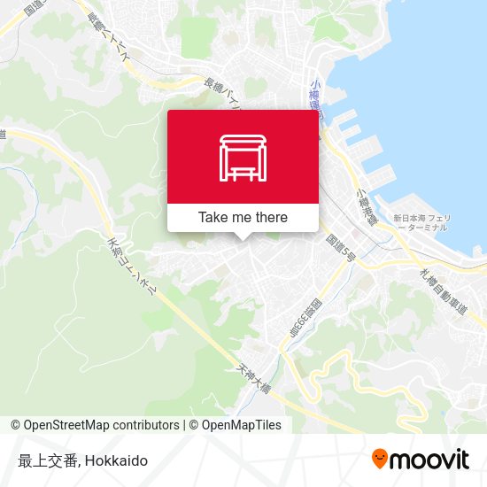 最上交番 map