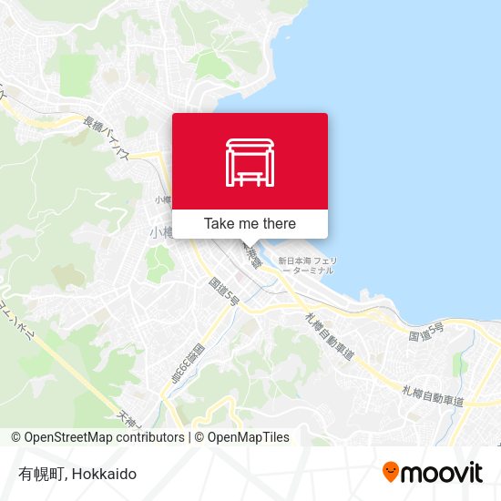 有幌町 map