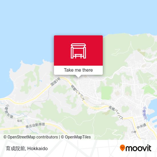 育成院前 map