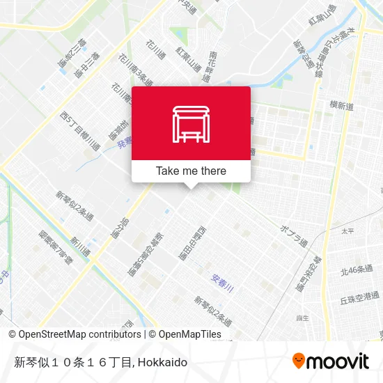 新琴似１０条１６丁目 map