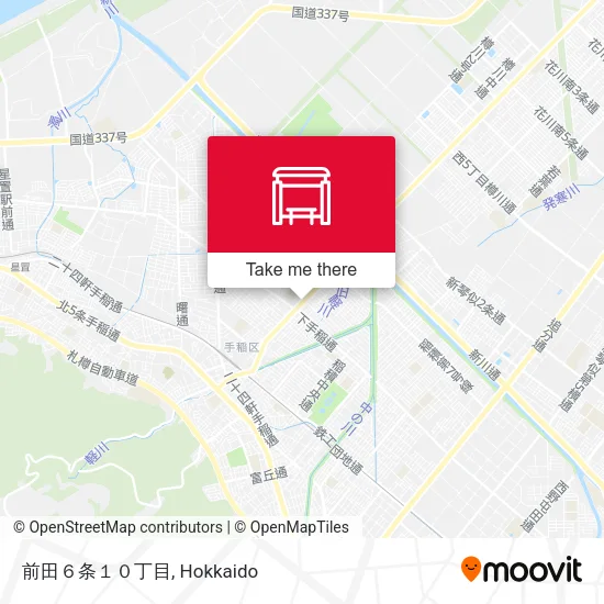 前田６条１０丁目 map