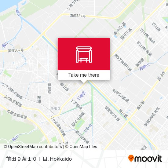 前田９条１０丁目 map