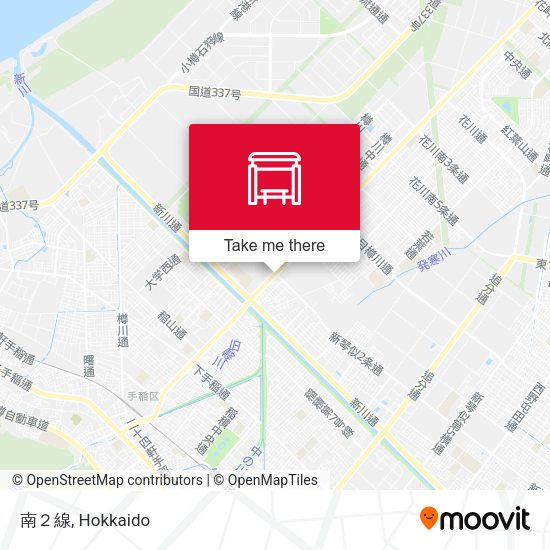 南２線 map