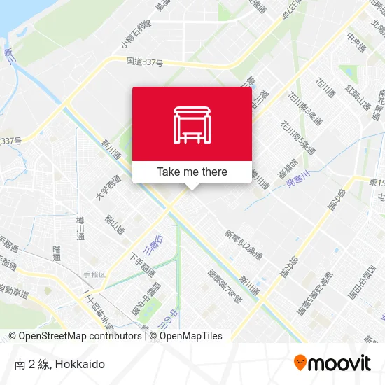 南２線 map