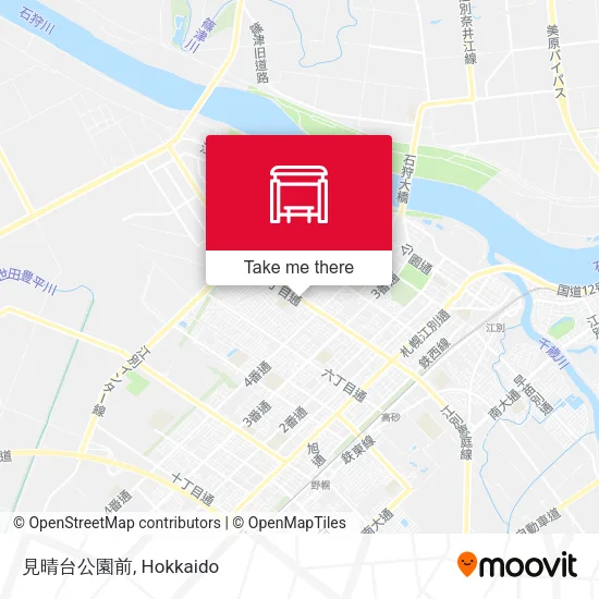 見晴台公園前 map