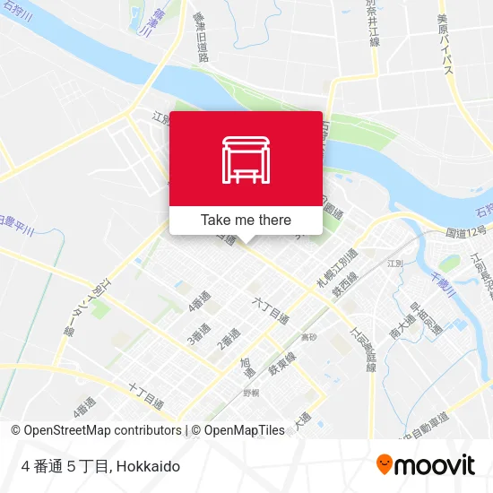 ４番通５丁目 map