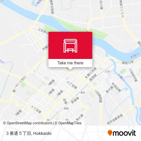 ３番通５丁目 map