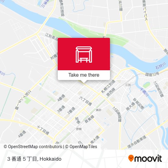 ３番通５丁目 map