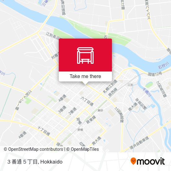 ３番通５丁目 map