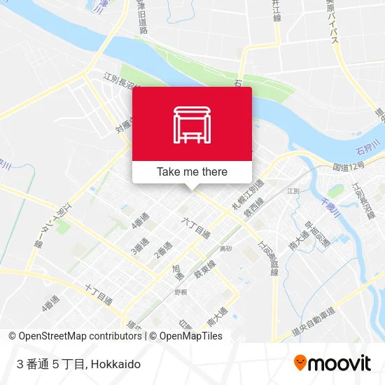 ３番通５丁目 map