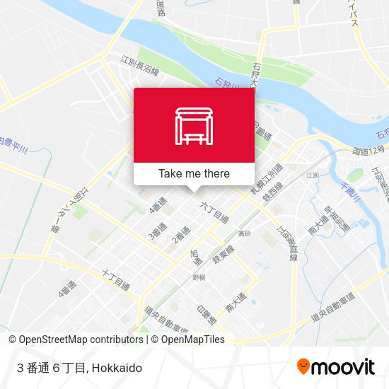 ３番通６丁目 map
