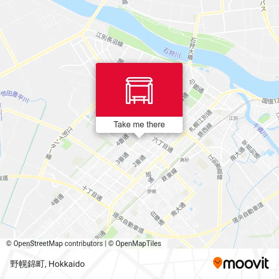 野幌錦町 map