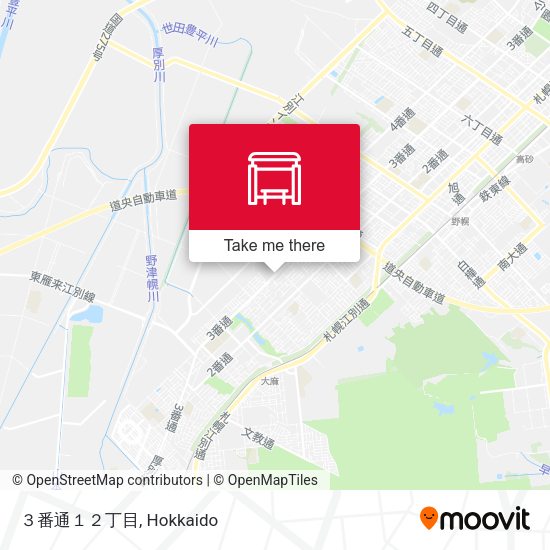 ３番通１２丁目 map
