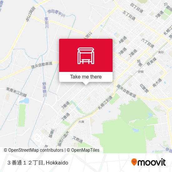 ３番通１２丁目 map