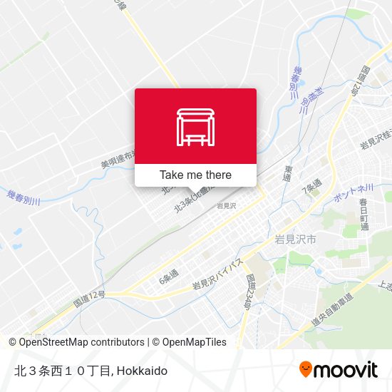 北３条西１０丁目 map