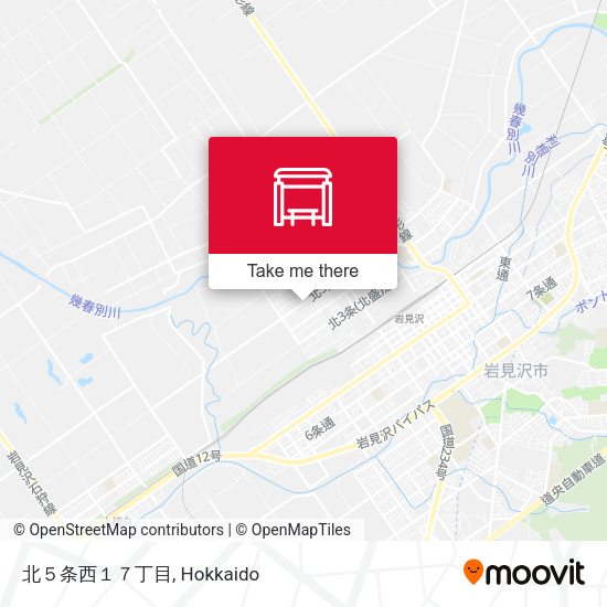 北５条西１７丁目 map