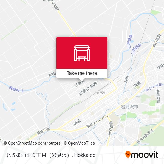 北５条西１０丁目（岩見沢） map