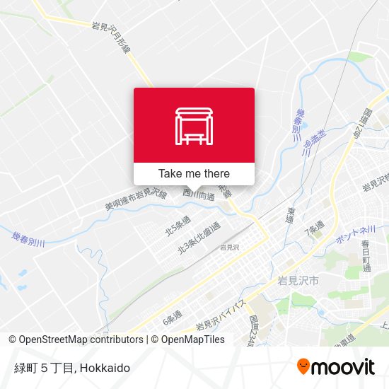 緑町５丁目 map