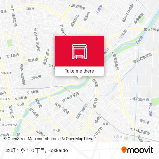本町１条１０丁目 map