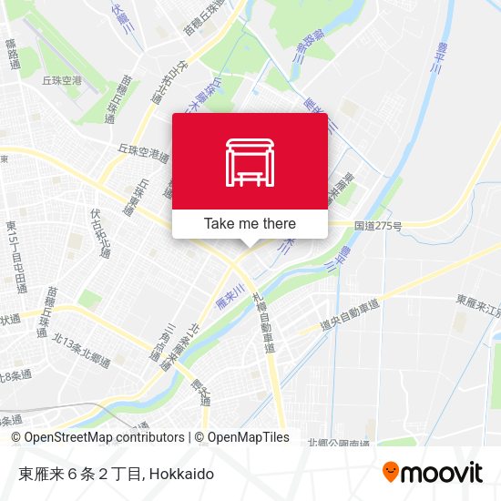 東雁来６条２丁目 map