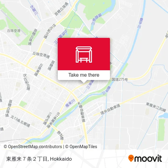 東雁来７条２丁目 map