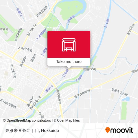 東雁来８条２丁目 map